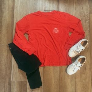 Varsity men’s OSU long sleeve tee